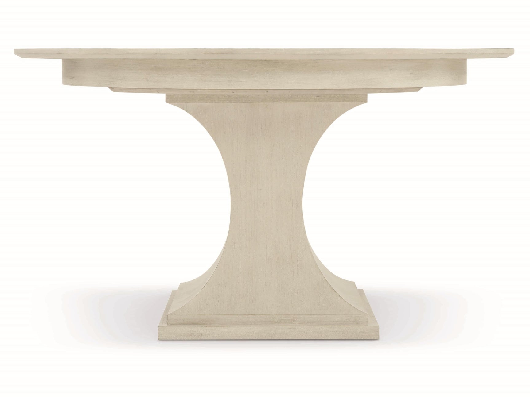 East Hampton Cerused Linen Round Dining Table - Ornate Home
