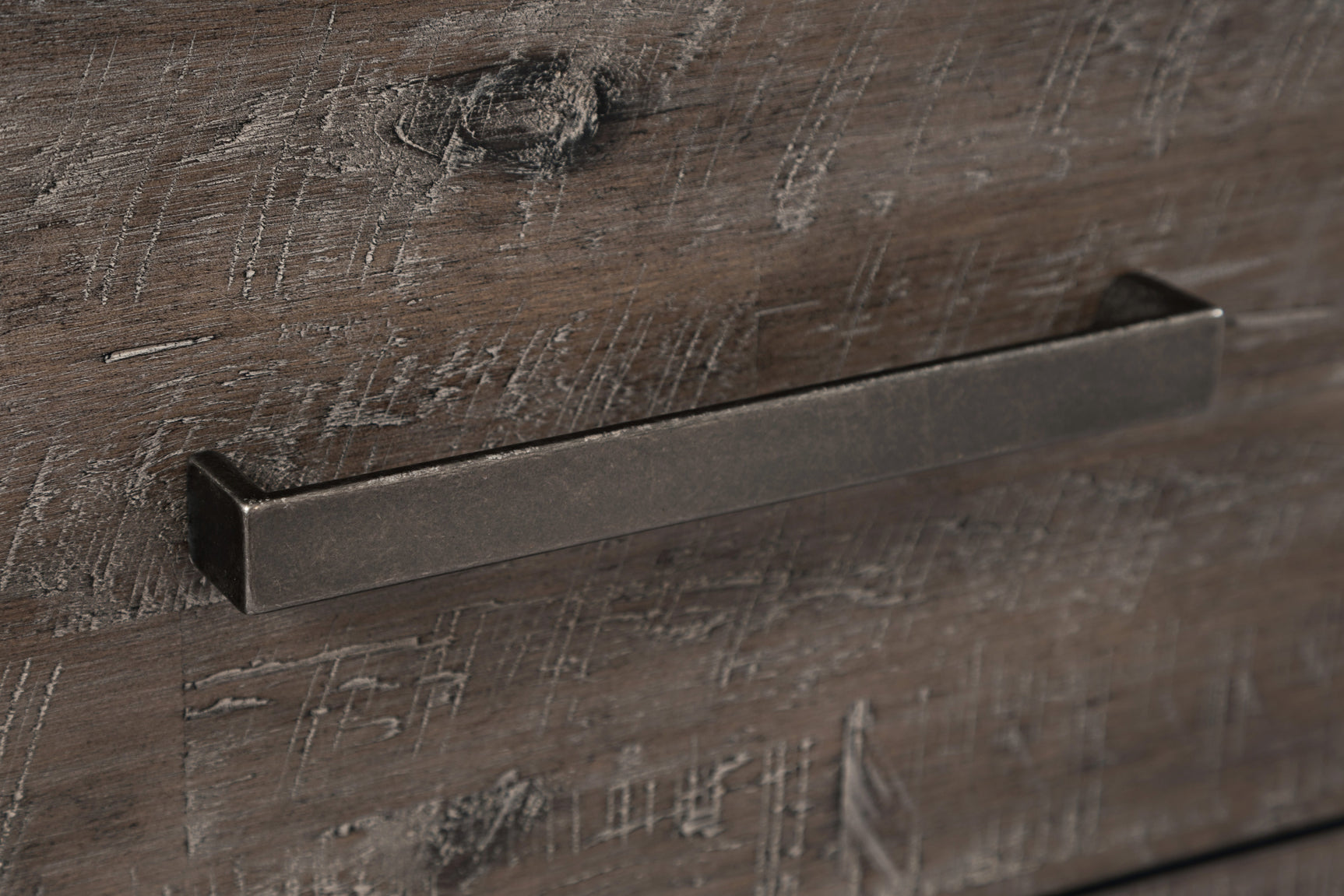 East Hampton Distressed Grey 70 Console - Ornate Home