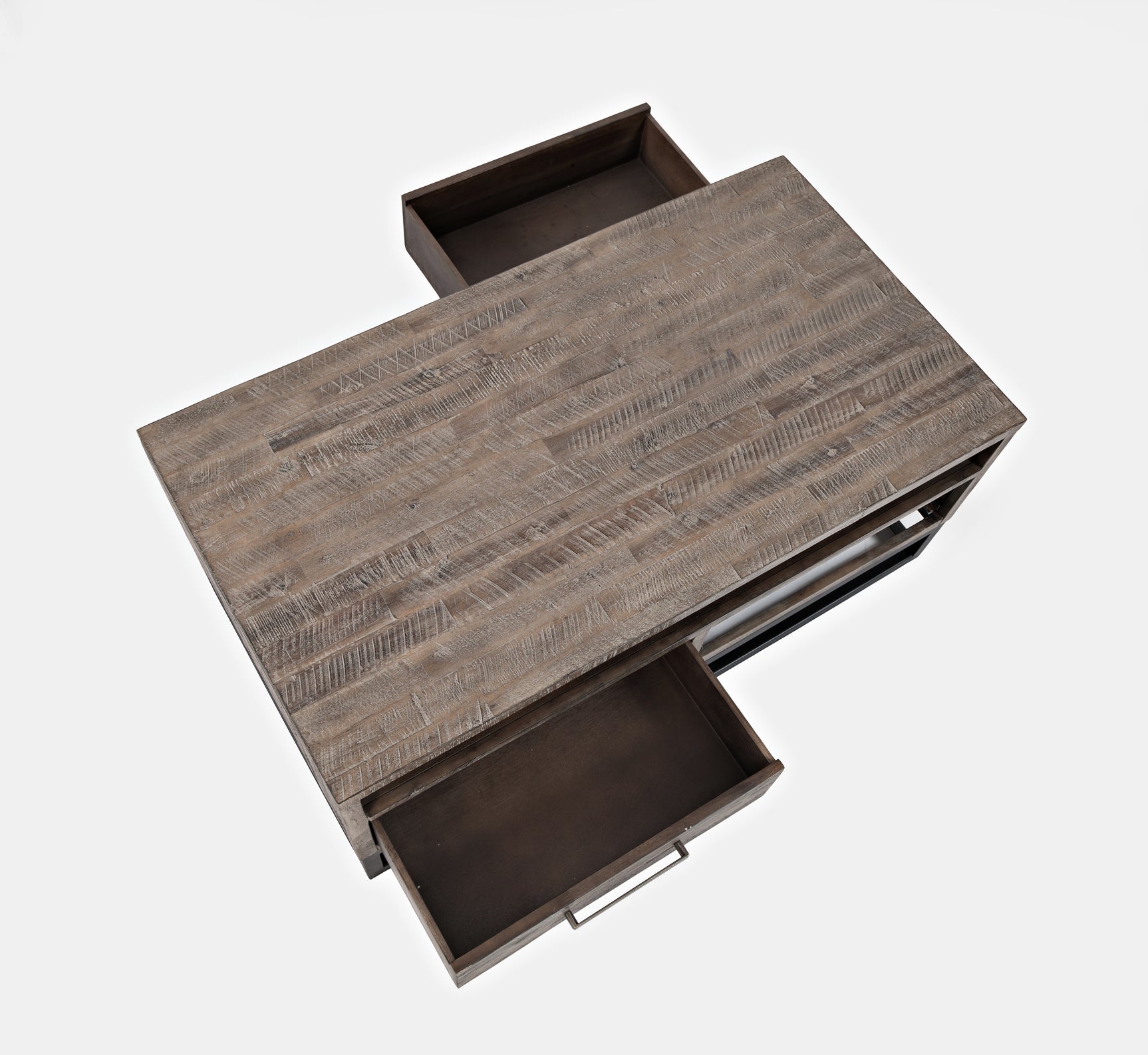East Hampton Distressed Grey Cocktail Table - Ornate Home