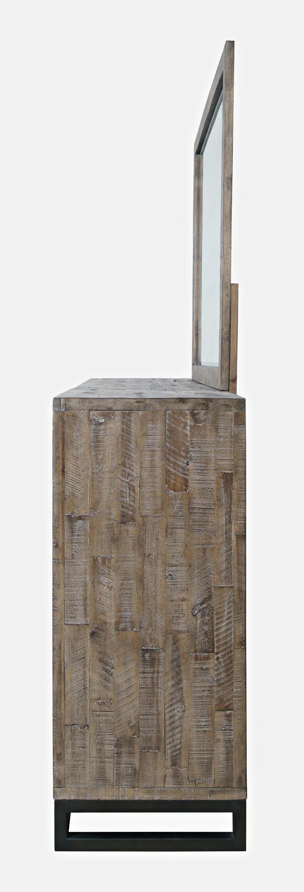 East Hampton Distressed Grey Dresser & Mirror - Ornate Home
