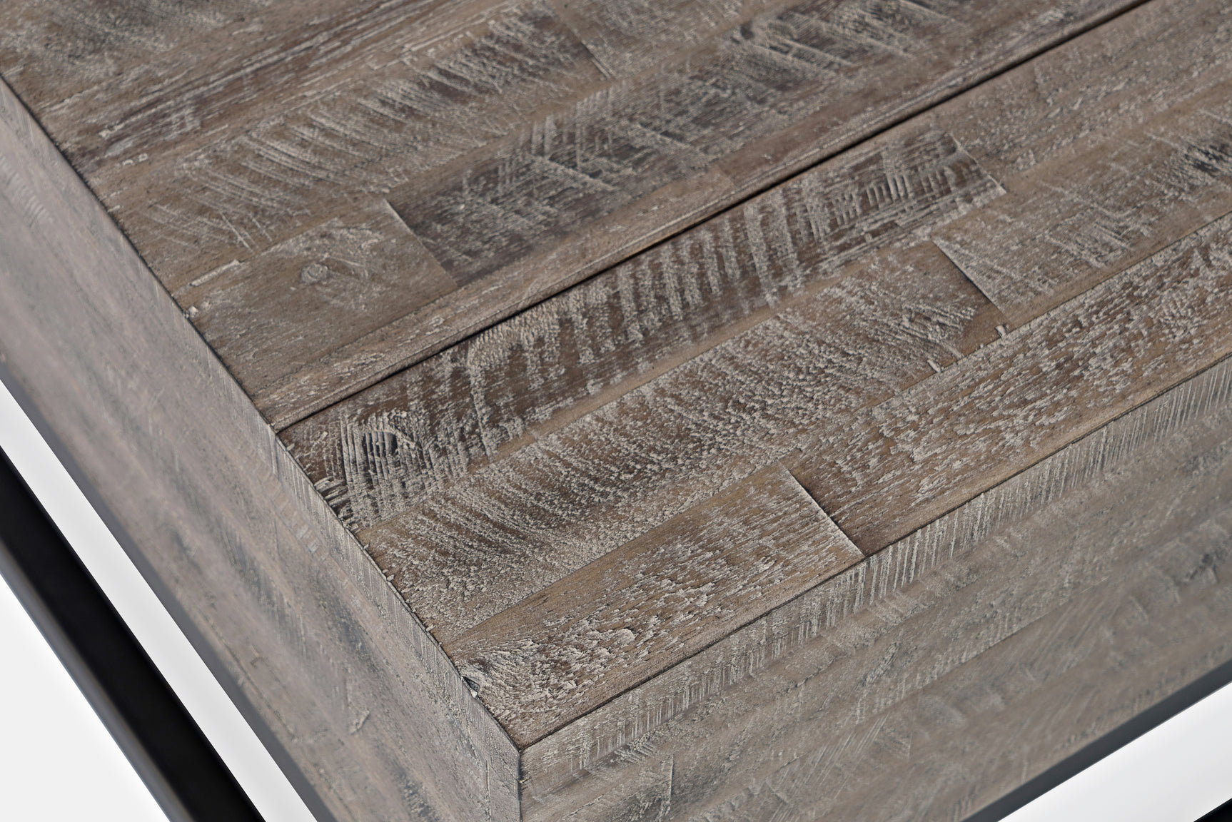 East Hampton Distressed Grey Lift Top Cocktail Table - Ornate Home