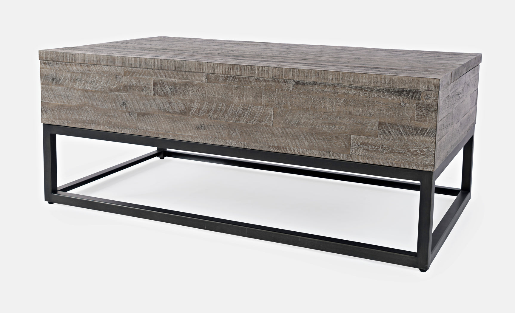 East Hampton Distressed Grey Lift Top Cocktail Table - Ornate Home