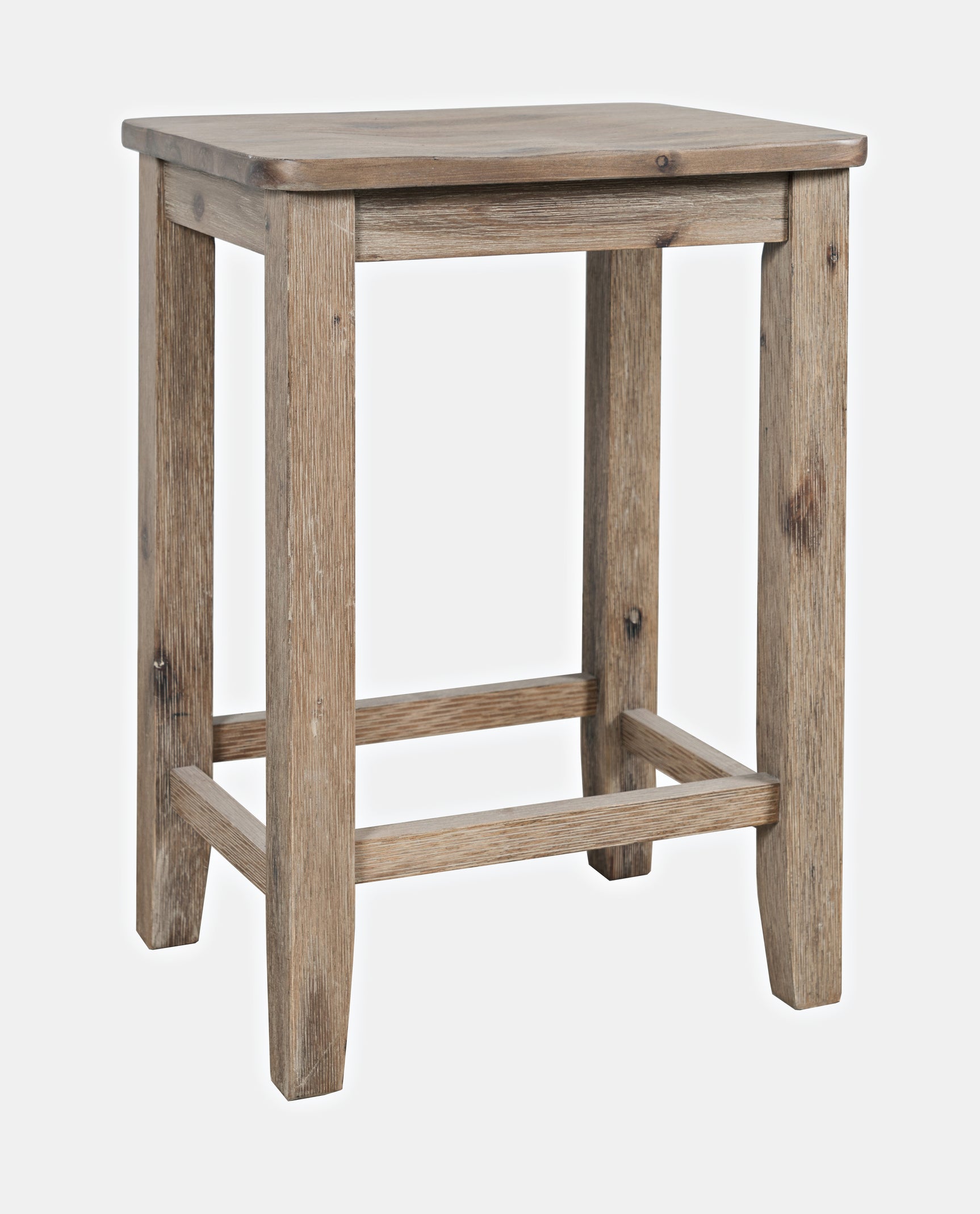 Eastern Tides Bisque Backless Counter Stool (Set of 2) - Ornate Home