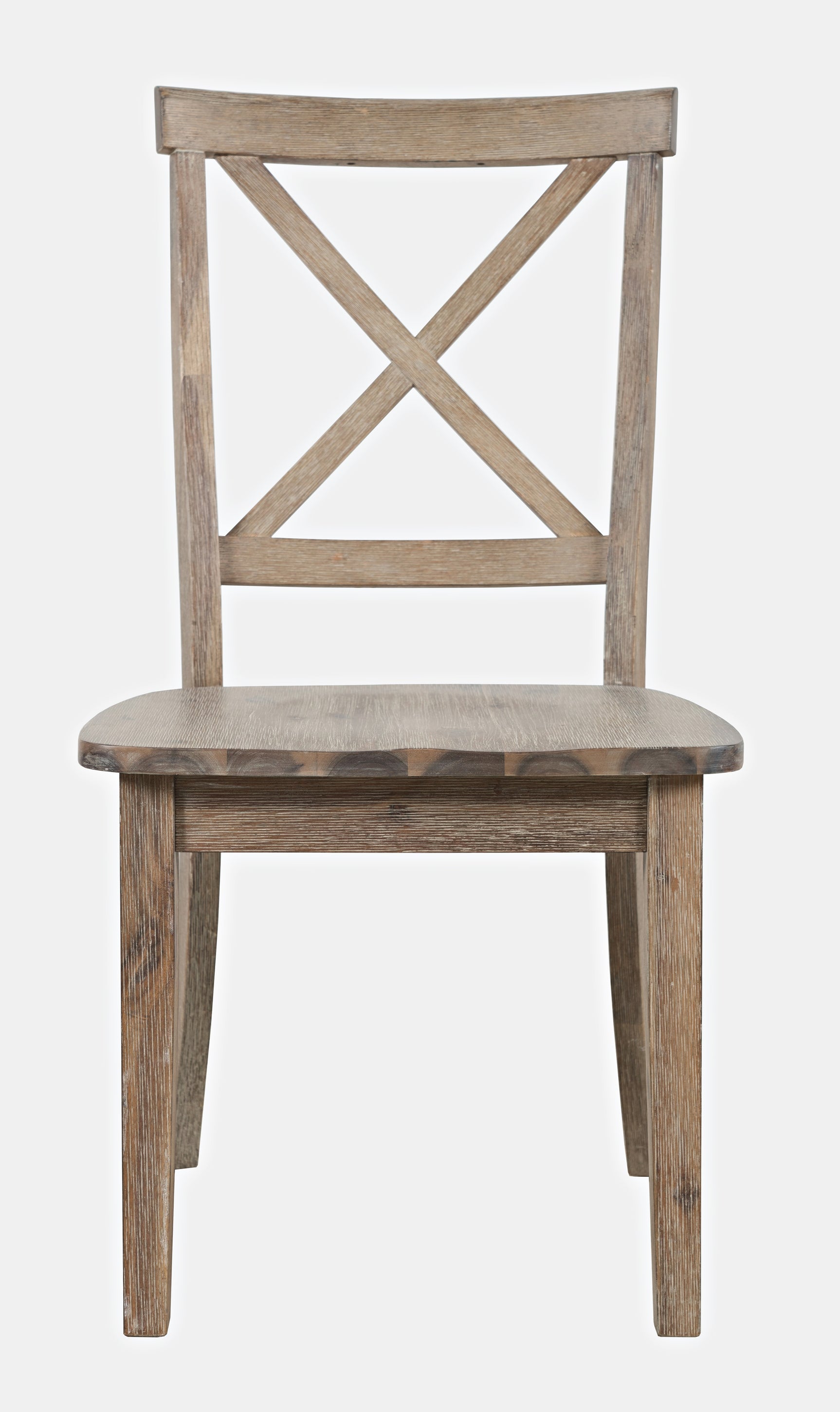 Eastern Tides Bisque X Back Dining Chair (Set of 2) - Ornate Home
