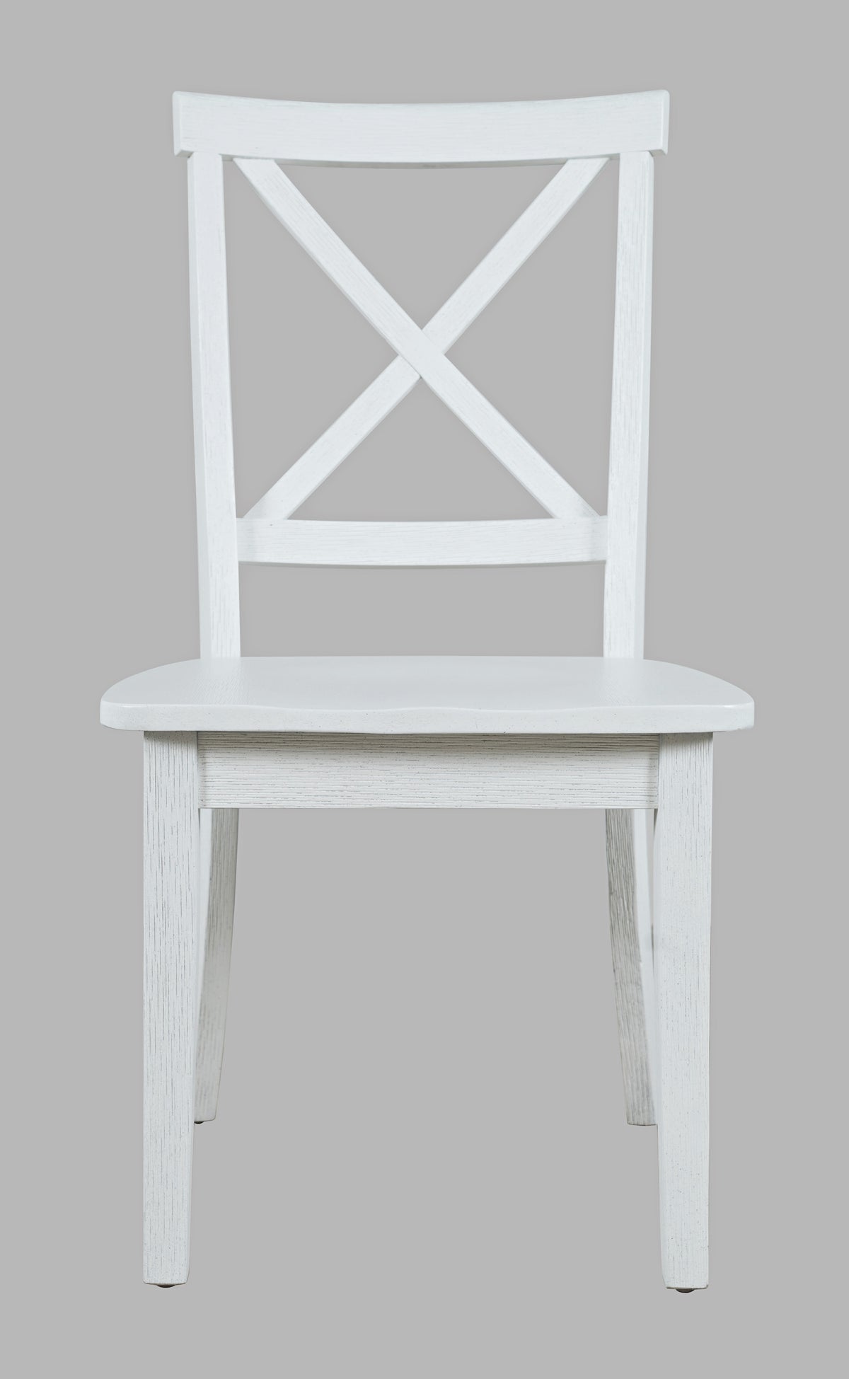 Eastern Tides Blanc Dropleaf Dining Table w/ 2 X-Back Chairs - Ornate Home