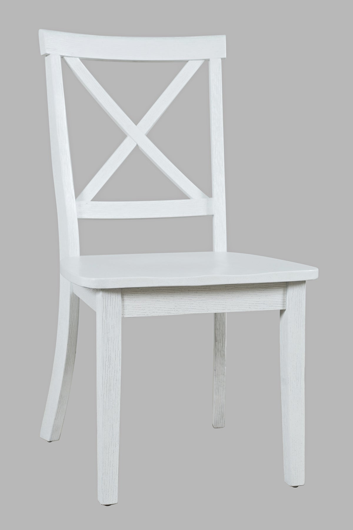 Eastern Tides Blanc Dropleaf Dining Table w/ 2 X-Back Chairs - Ornate Home