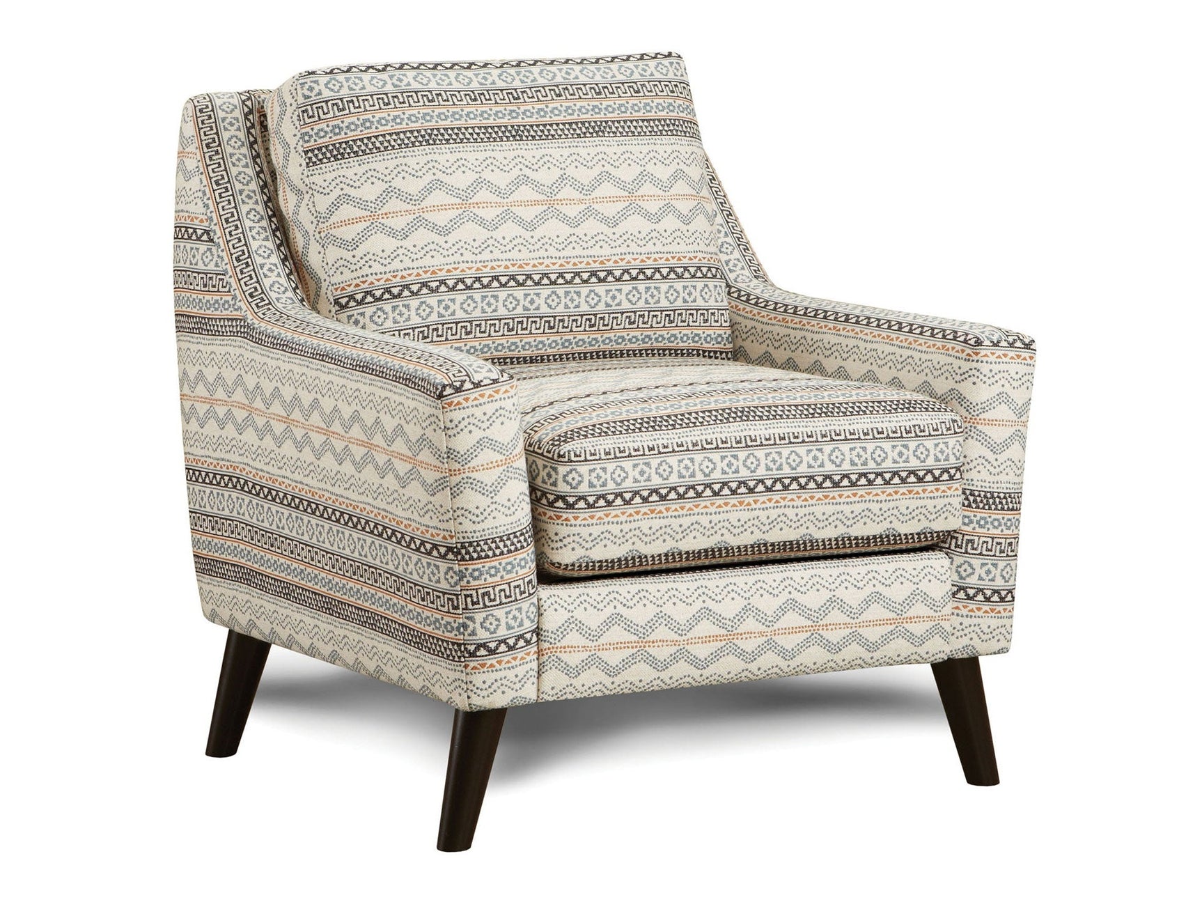 Eastleigh Tribal Multi Accent Chair - Ornate Home