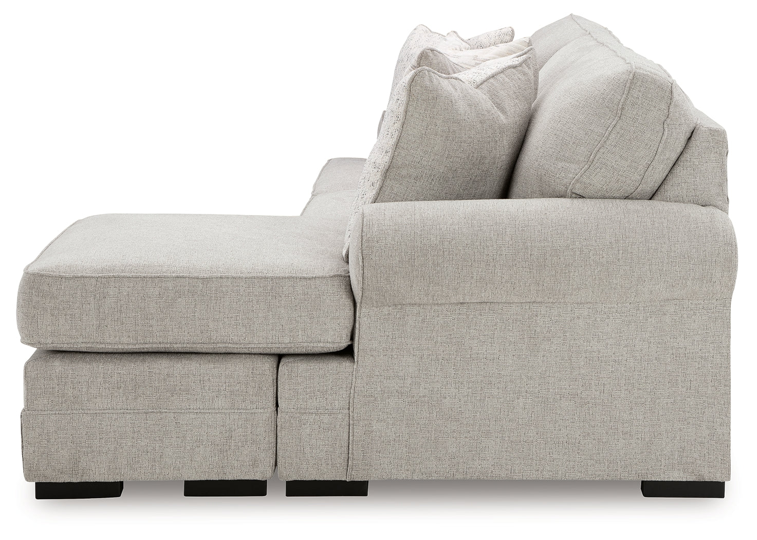 Eastonbridge Shadow Sofa Chaise & Oversized Chair (Online Special Price) - Ornate Home
