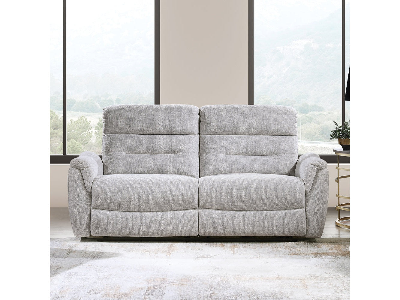 Eastre Beige Power Motion Sofa - Ornate Home
