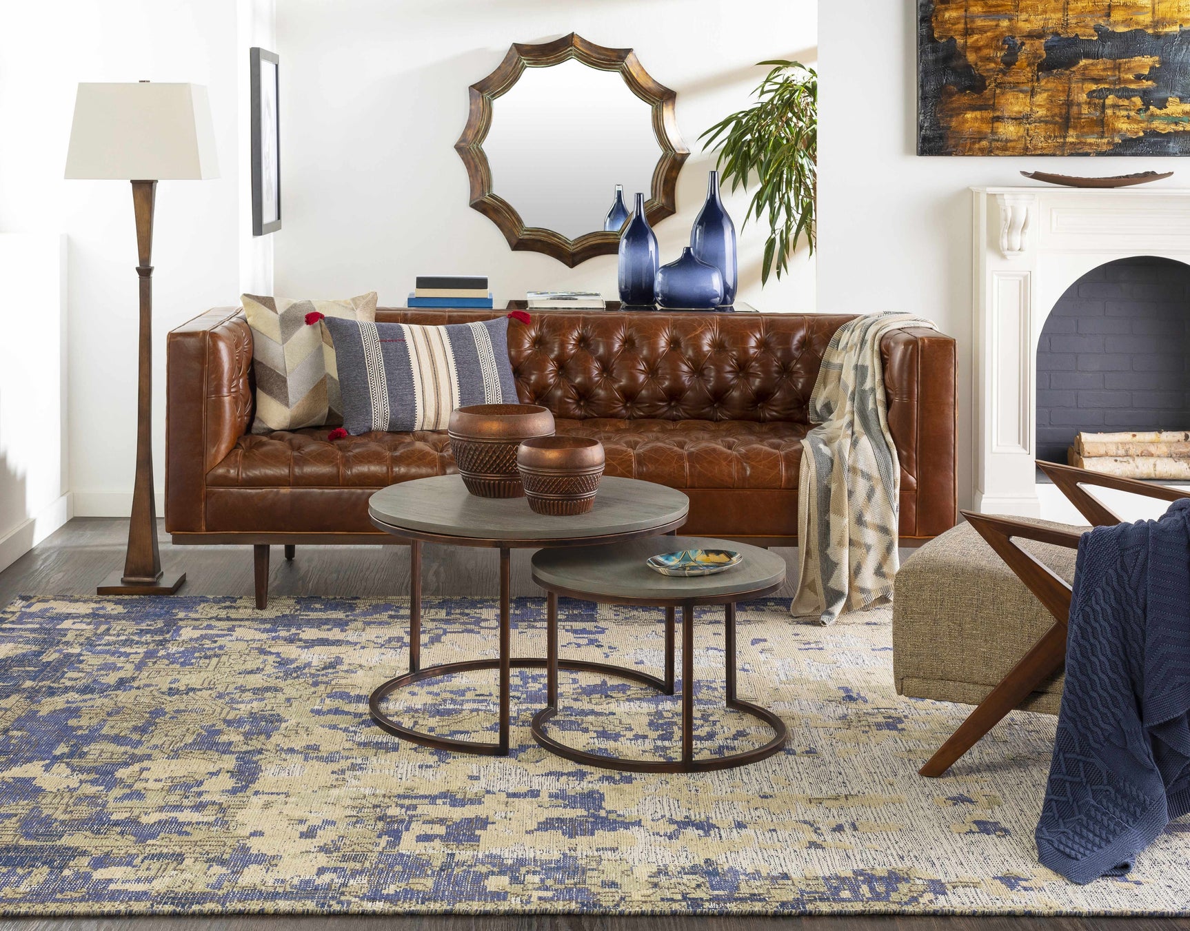 Eastvale Abstract Wool Rug - Clearance - Ornate Home