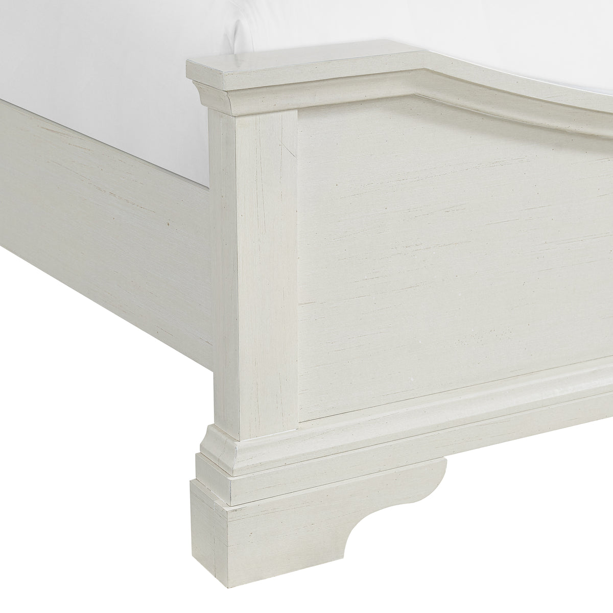 Eastwood Off-White/Brown 3-Piece Youth Queen UPH Bedroom Set