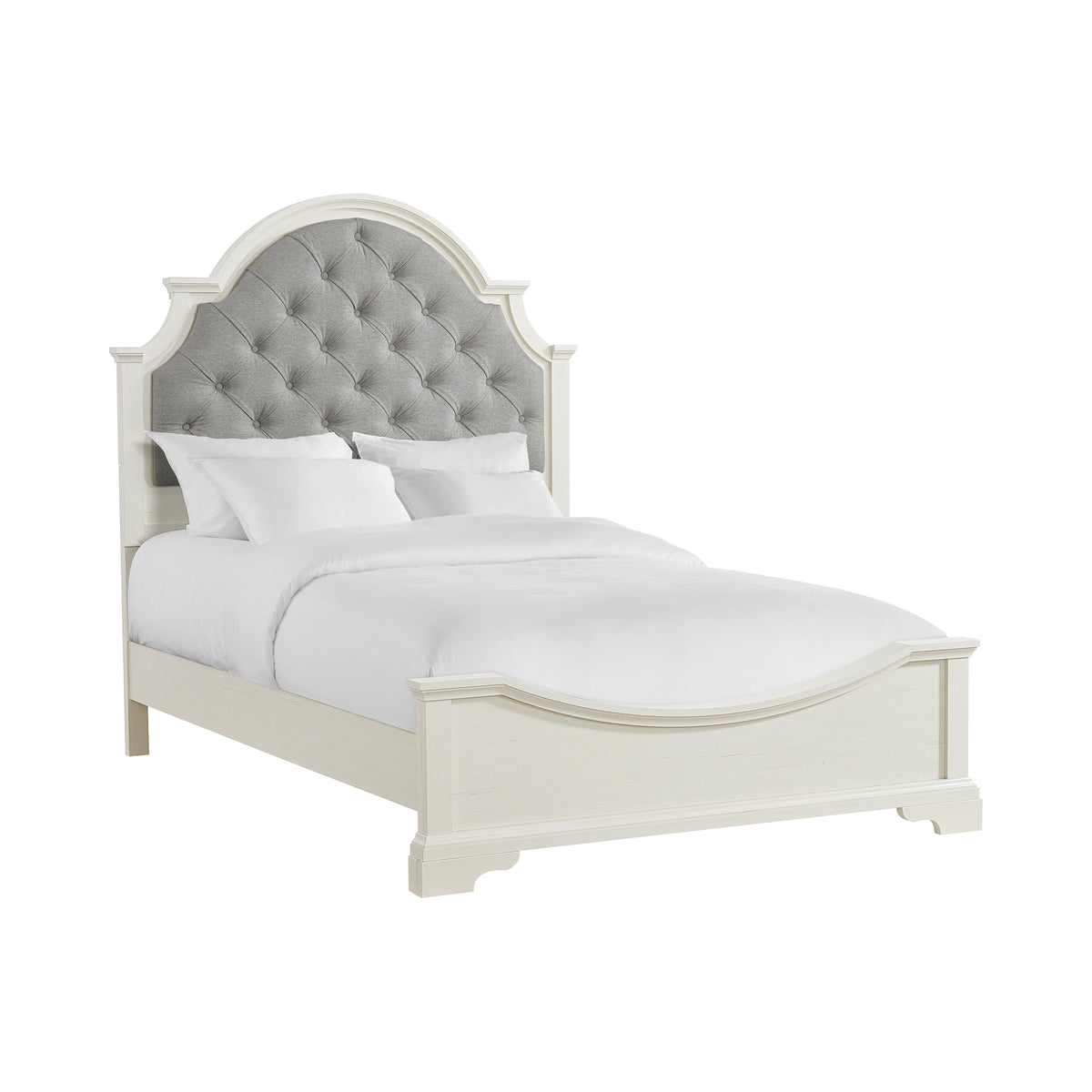 Eastwood Off-White Youth Full UPH Bed - Ornate Home