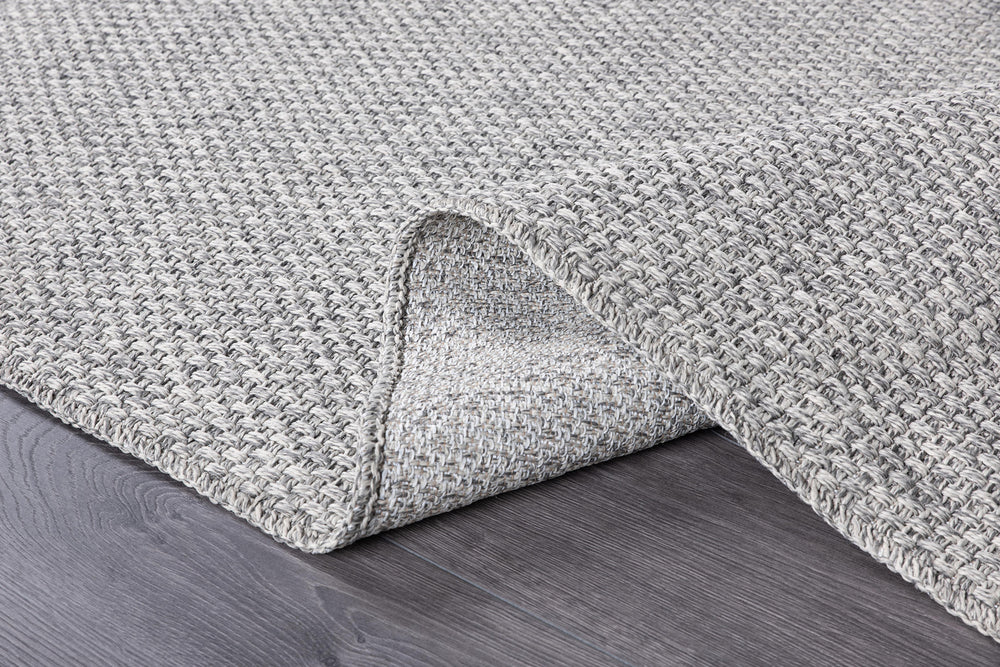 Easy Gray Jute Indoor Outdoor Rugs - Ornate Home