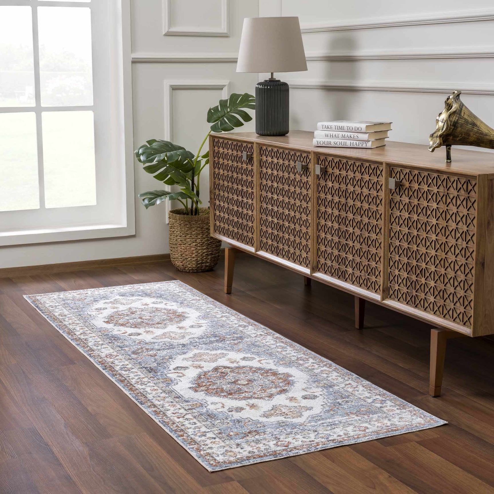 Ebbe Washable Area Rug - Clearance - Ornate Home