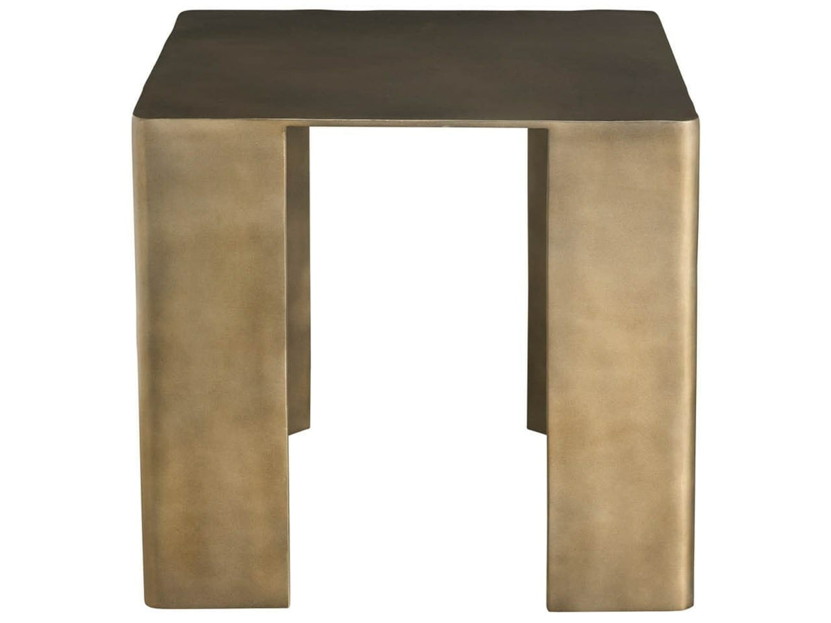 Eclipse Black Nickel End Table - Ornate Home