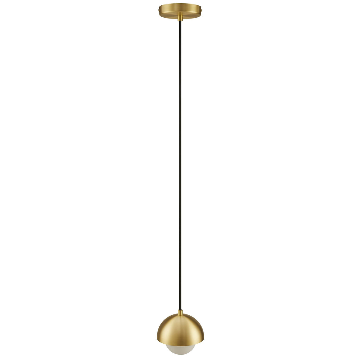 Eclipse Brass Globe Pendant Light - Ornate Home