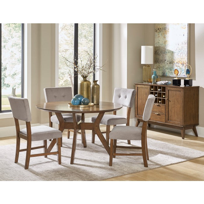 Edam Brown Side Chair (Set of 2) - Ornate Home