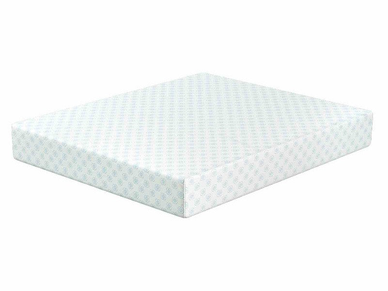 Edelweiss White 12" Twin XL Memory Foam Mattress - Ornate Home