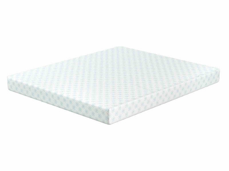 Edelweiss White 8" Twin XL Memory Foam Mattress - Ornate Home