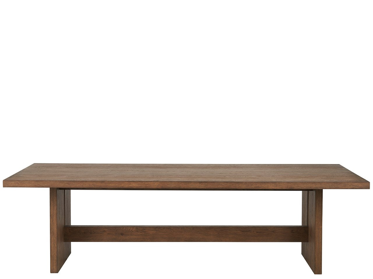 Eden Medium Brown Oak Dining Table - Ornate Home