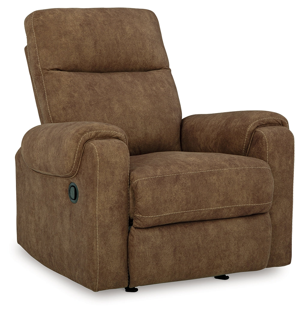 Edenwold Brown Recliner (Online Special Price) - Ornate Home