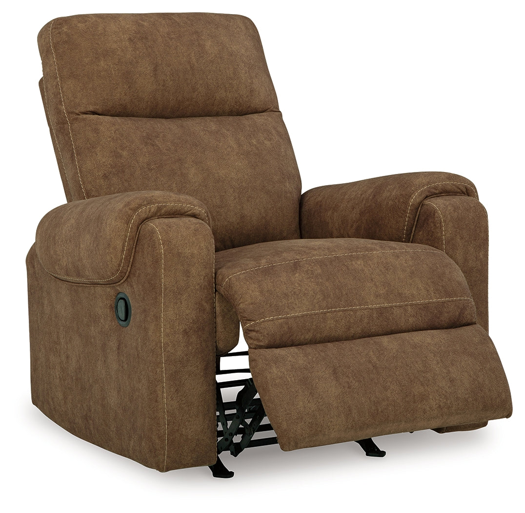 Edenwold Brown Recliner - Ornate Home
