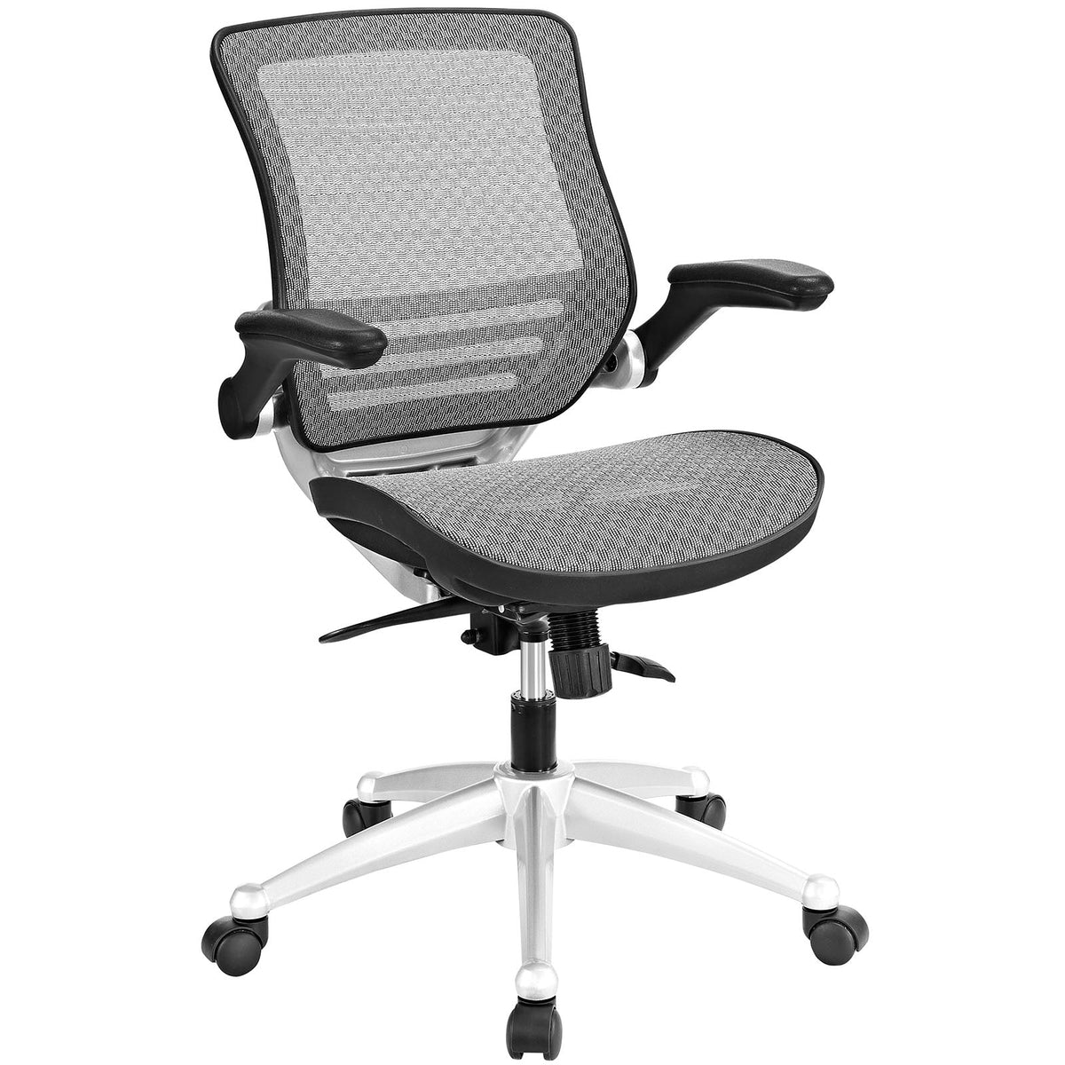 Edge Gray All Mesh Office Chair - Ornate Home