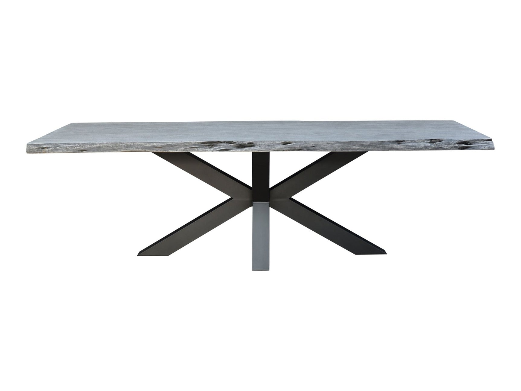 Edge Grey Small Dining Table - Ornate Home