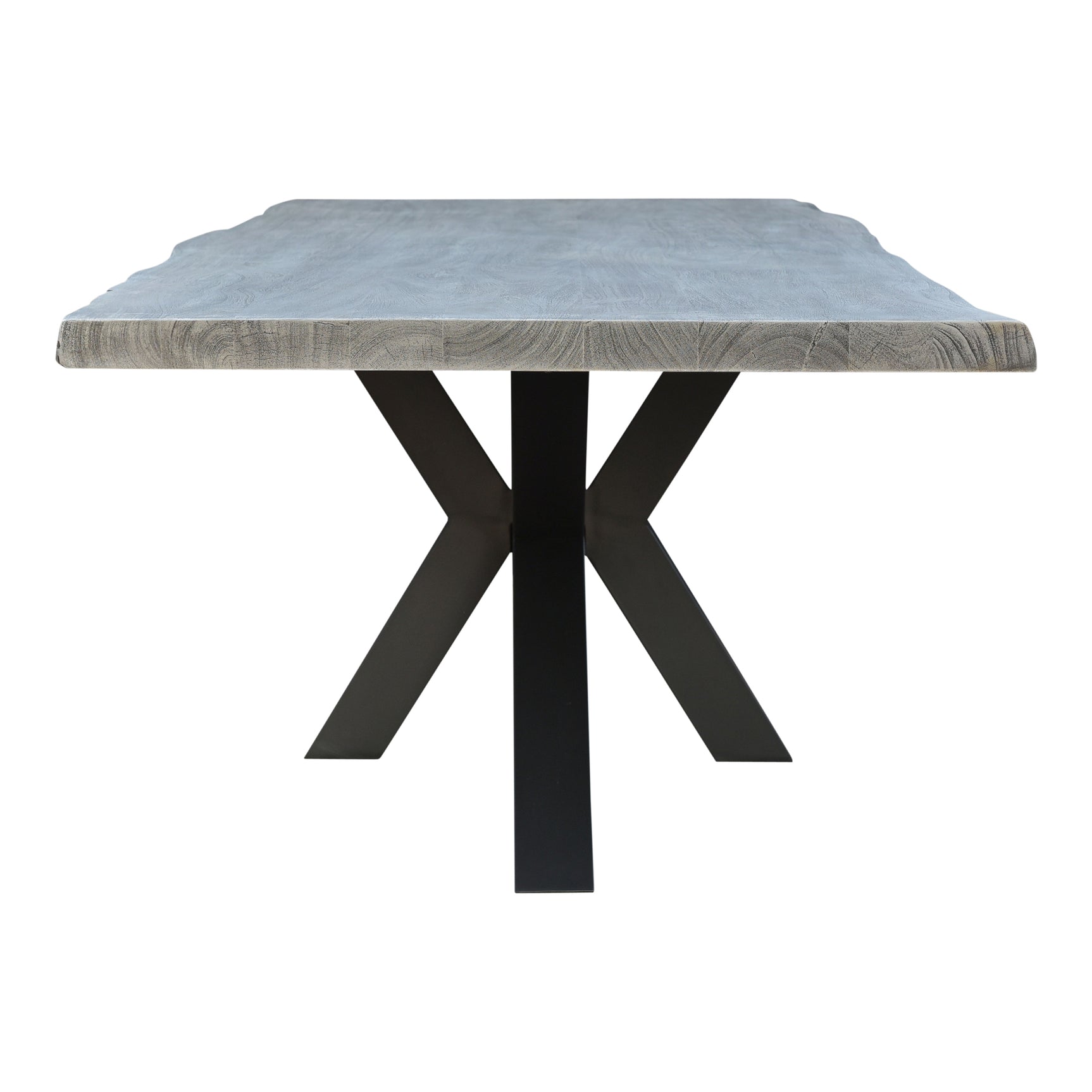 Edge Grey Small Dining Table - Ornate Home
