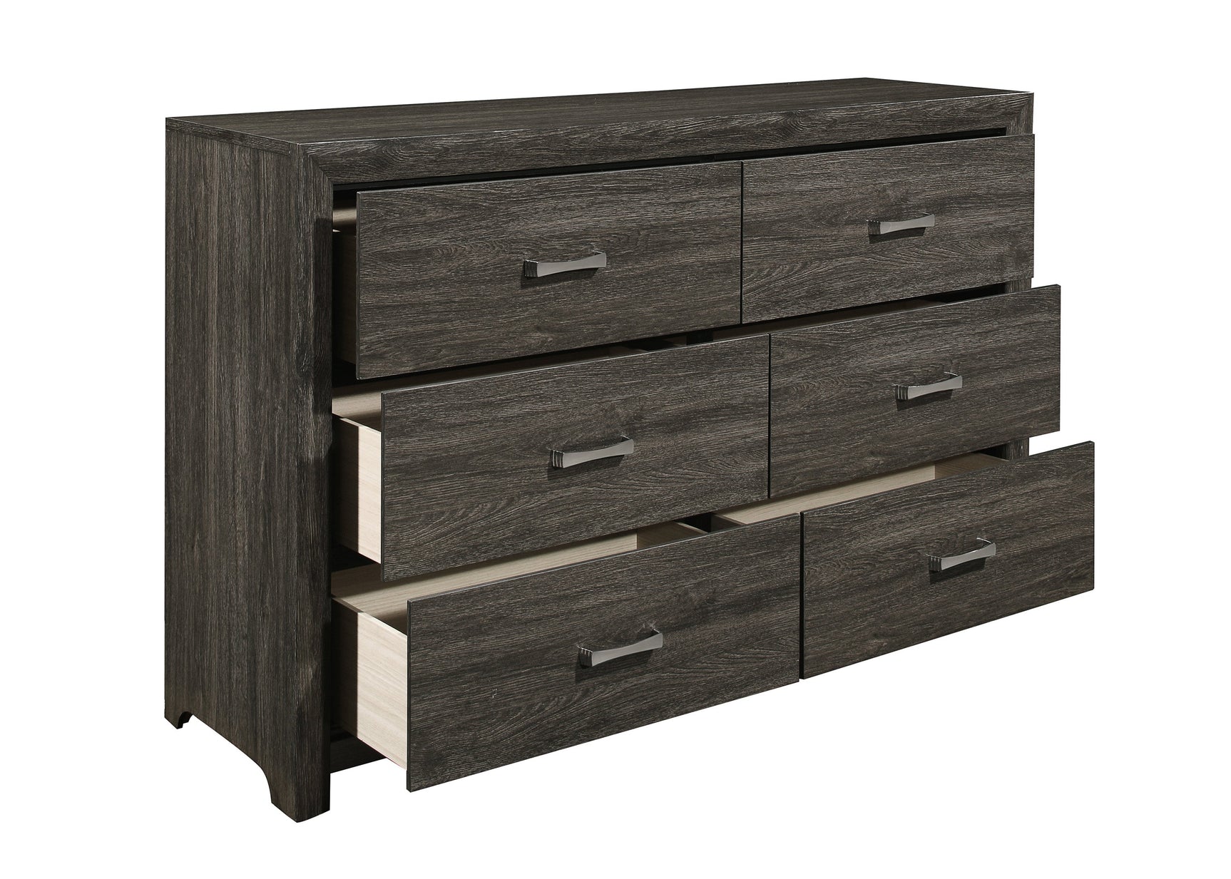 Edina Dark Gray Dresser - Ornate Home