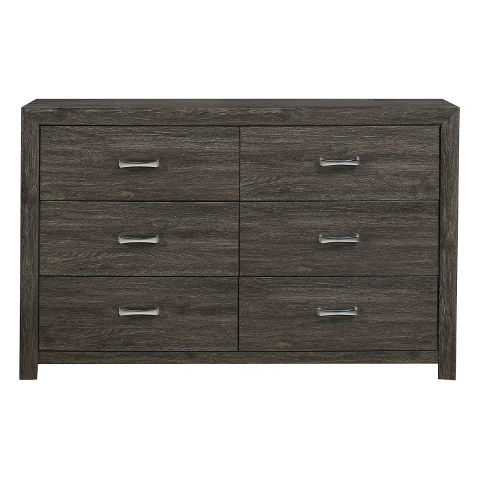 Edina Dark Gray Dresser - Ornate Home