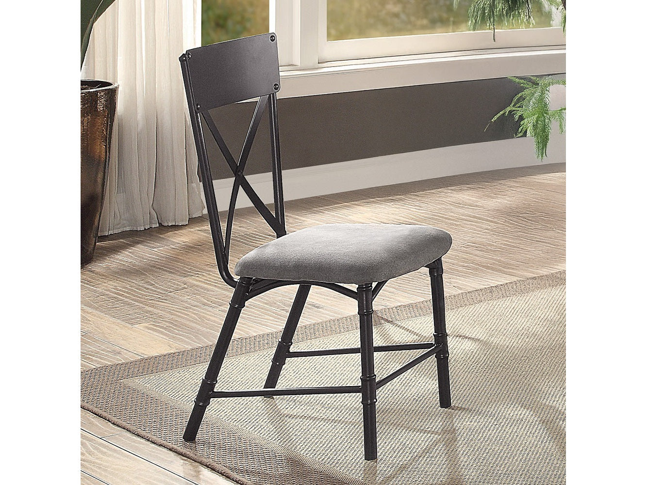 Edina Side Chair (Set-2) - Ornate Home
