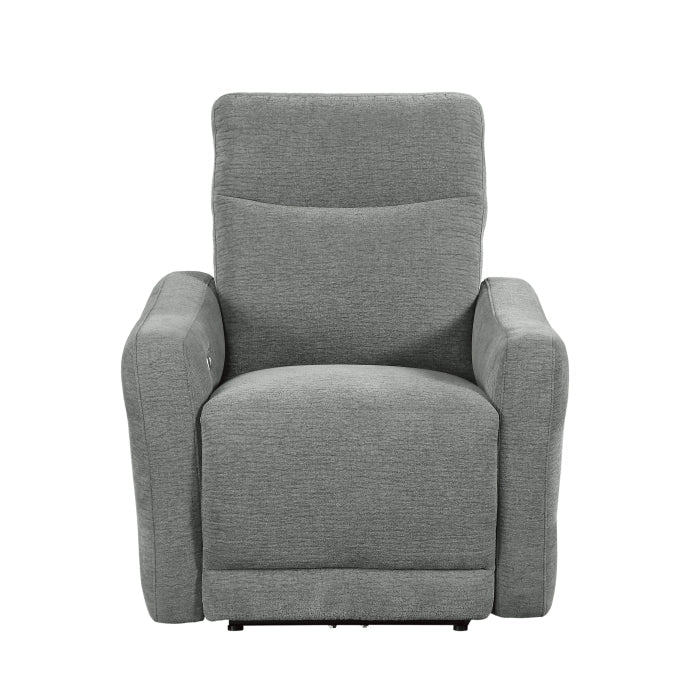 Edition Gray Power Reclining Chair - Ornate Home