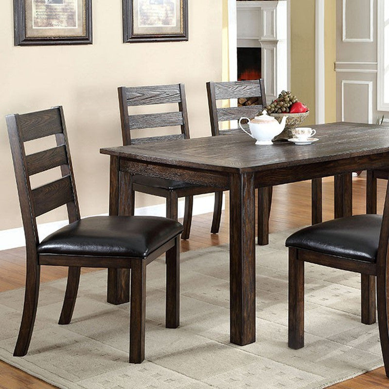 Edmonton Dark Oak Dining Table - Ornate Home