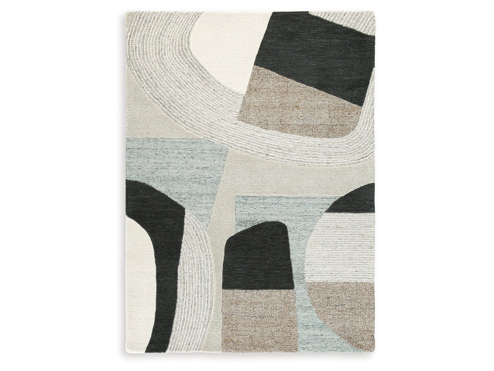 Edrickhill Grayish Teal/Taupe/Cream 5' x 7' Rug (Online Special Price) - Ornate Home