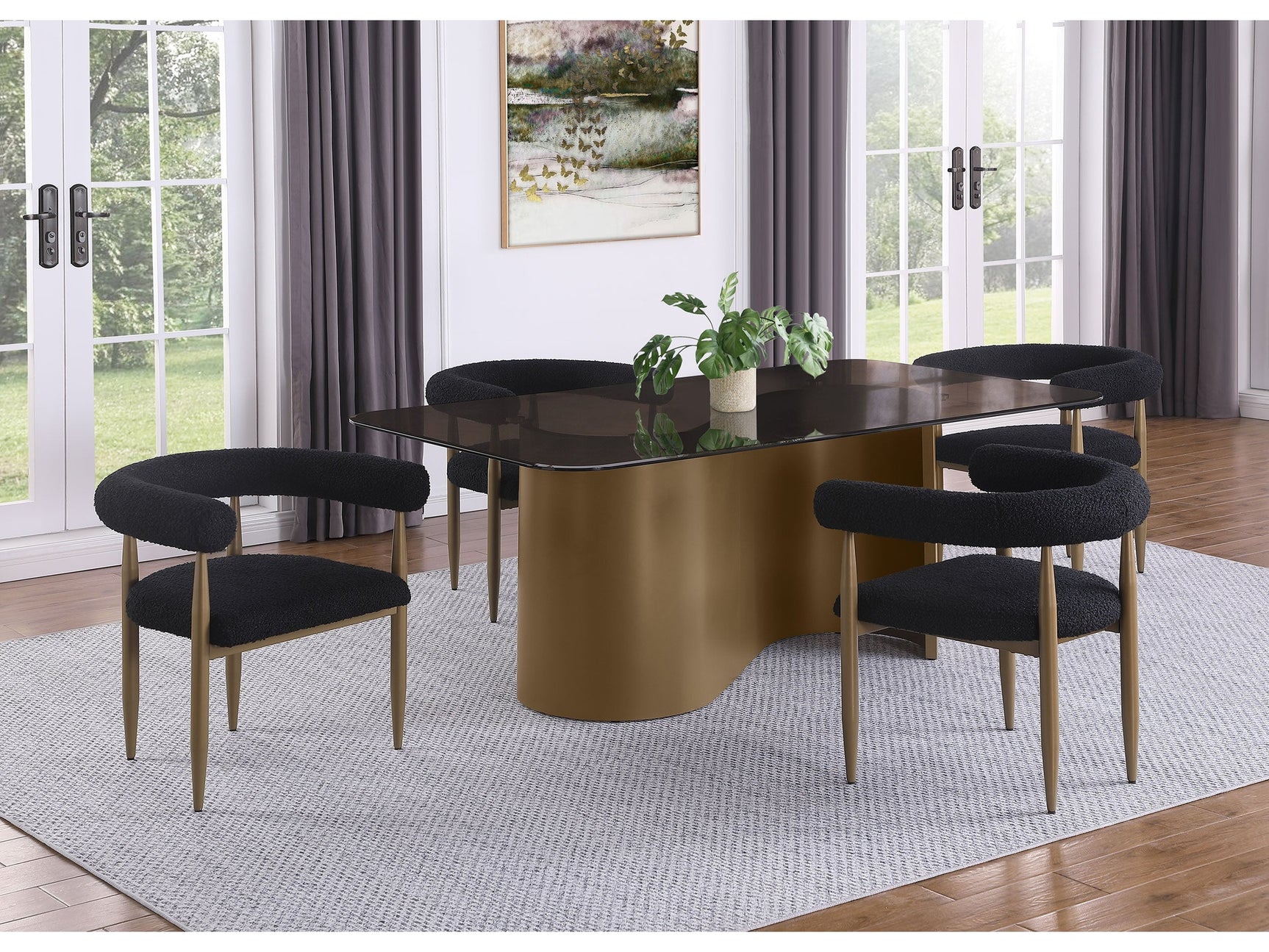 Edson Bronze Dining Room Set - Ornate Home