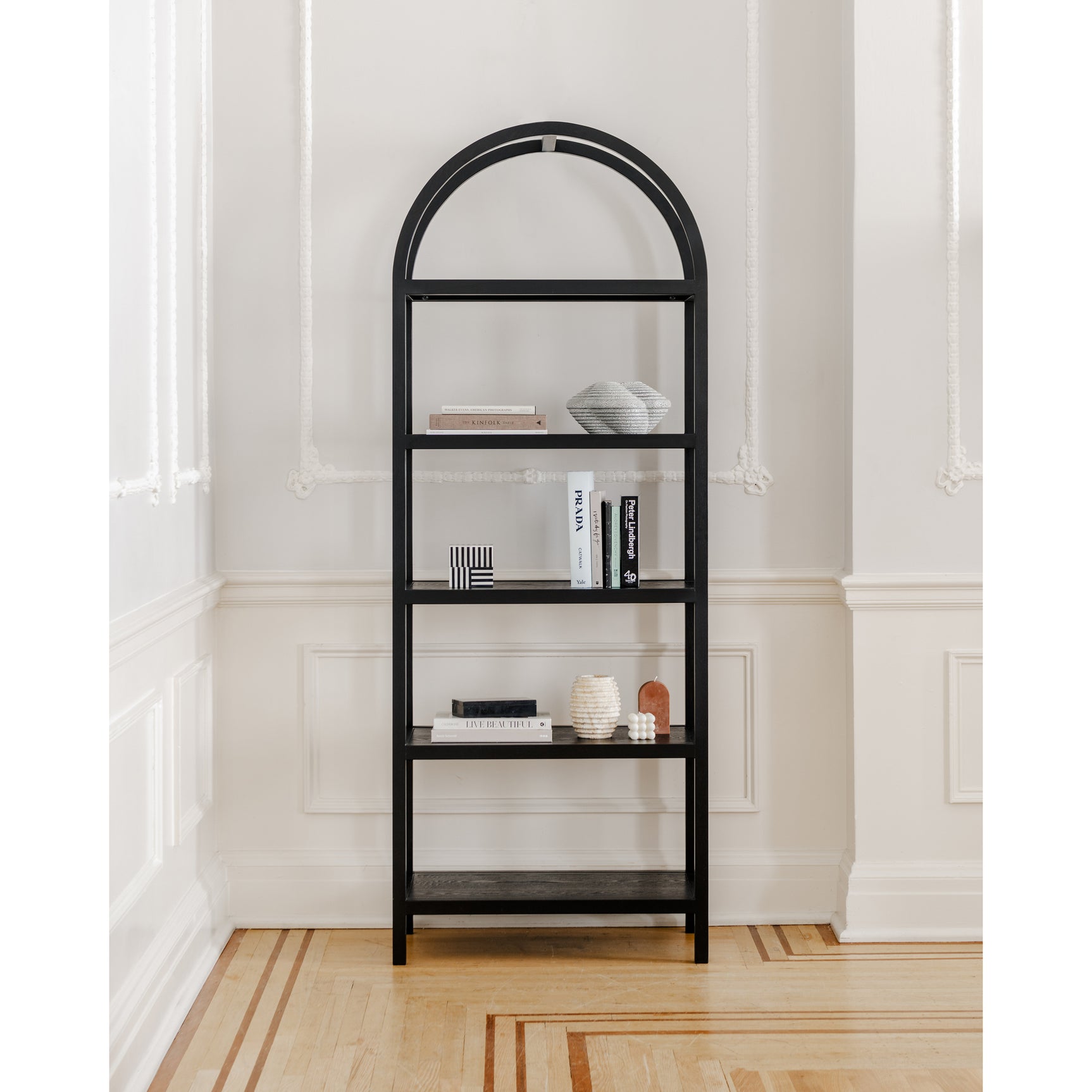 Eero Black Bookcase - Ornate Home