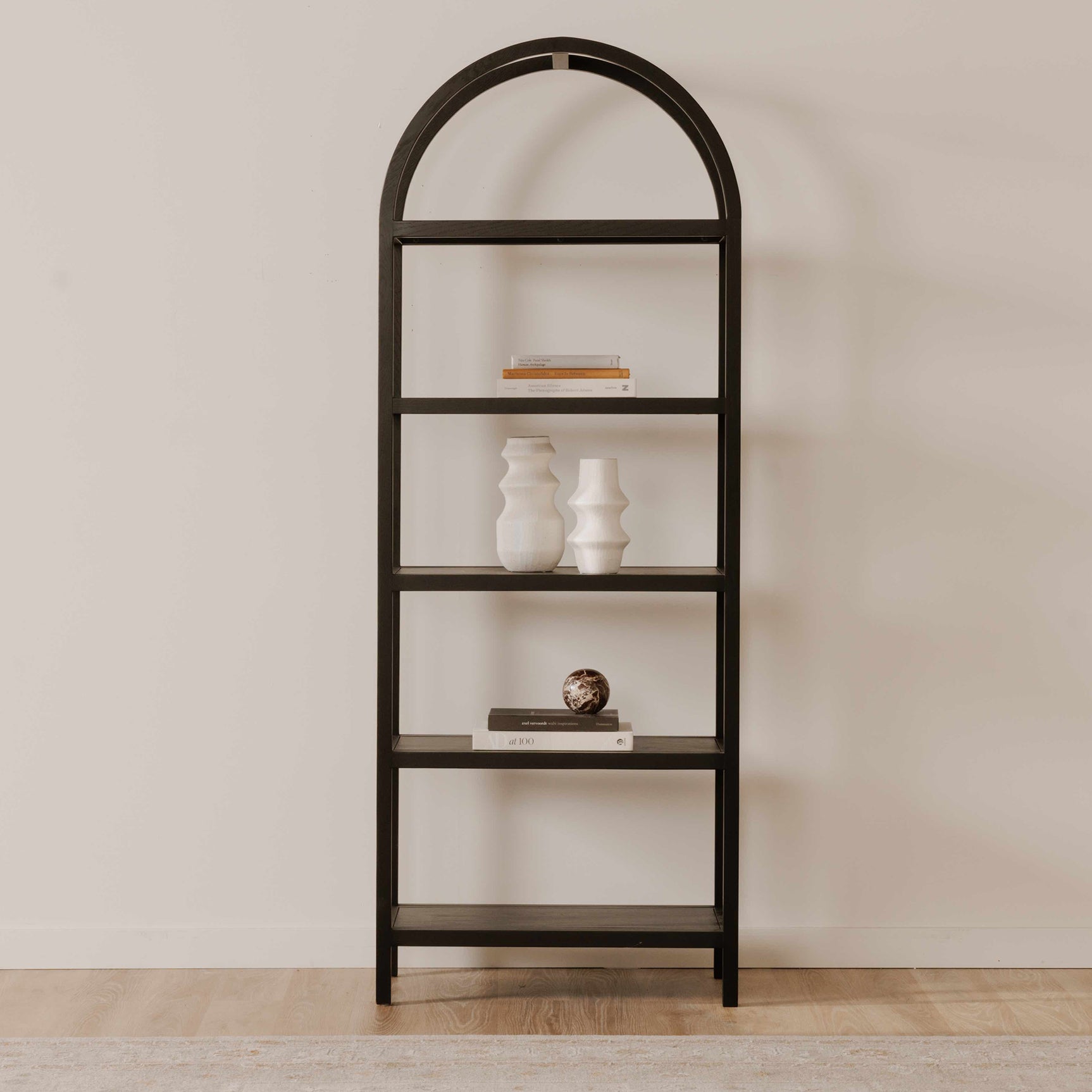 Eero Black Bookcase - Ornate Home