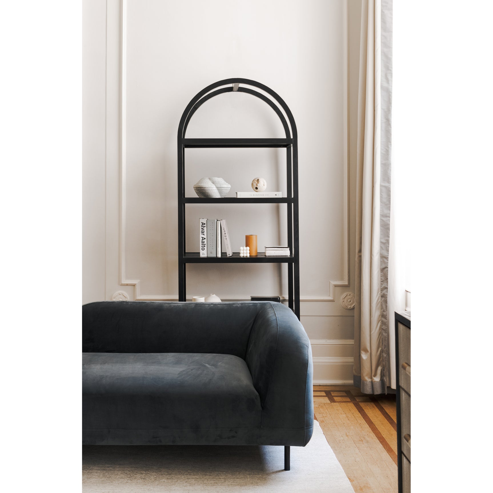 Eero Black Bookcase - Ornate Home