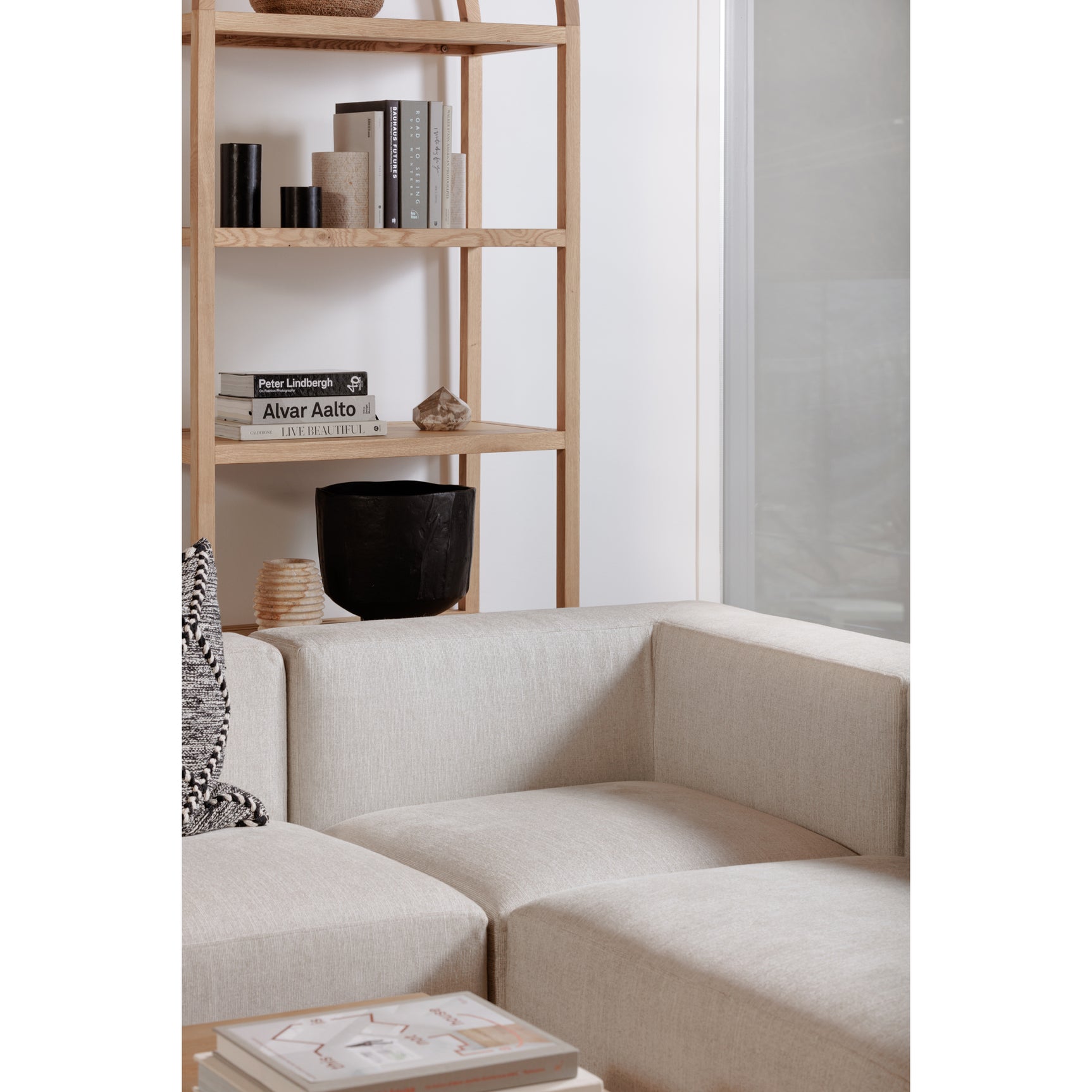 Eero Natural Bookcase - Ornate Home