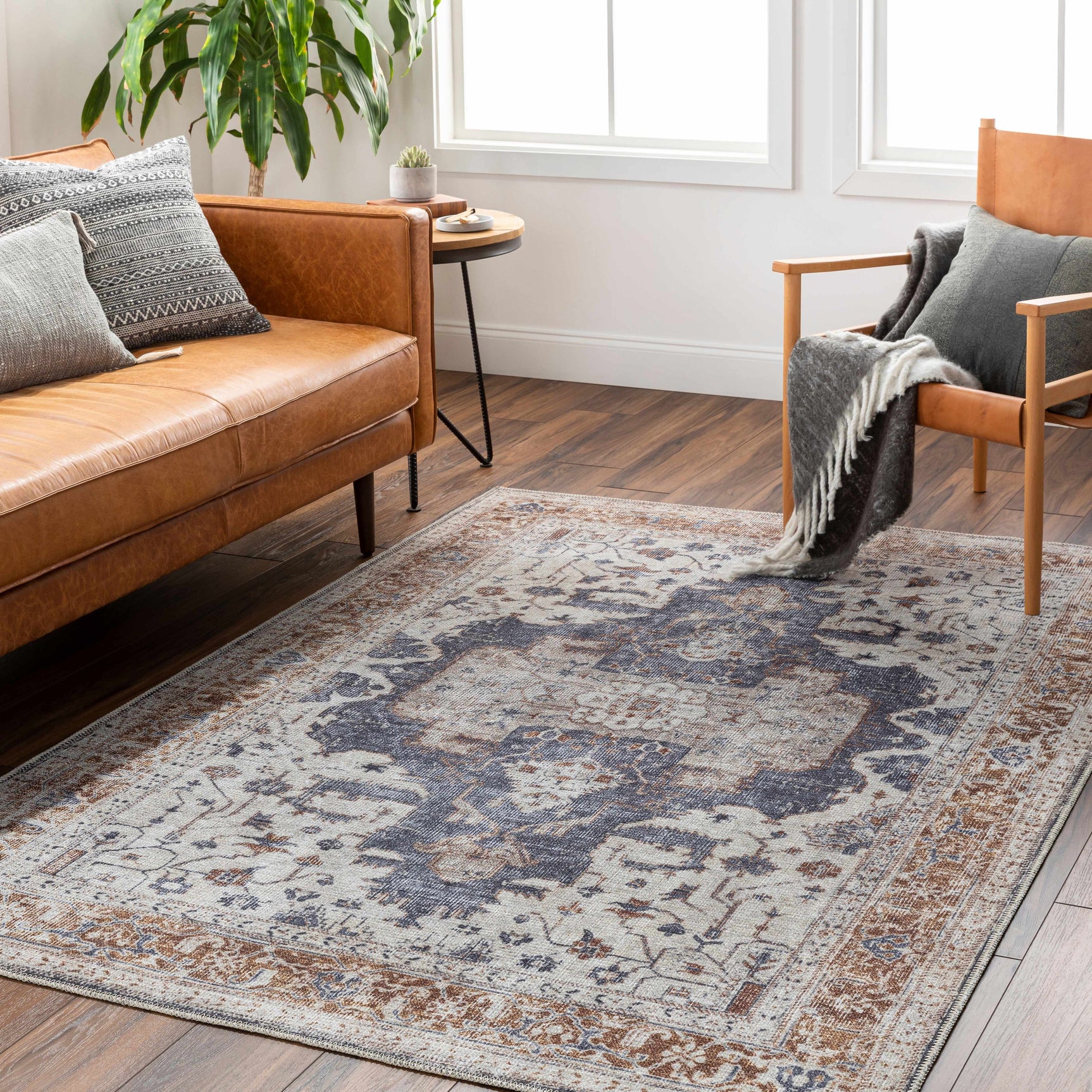 Egor Washable Area Rug - Clearance - Ornate Home