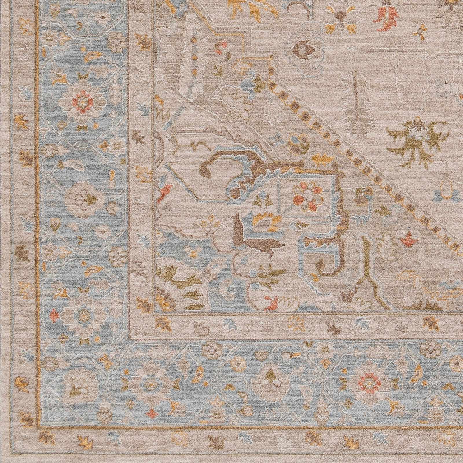 Ehan Cream Thick Luxe Oushak Rug - Ornate Home
