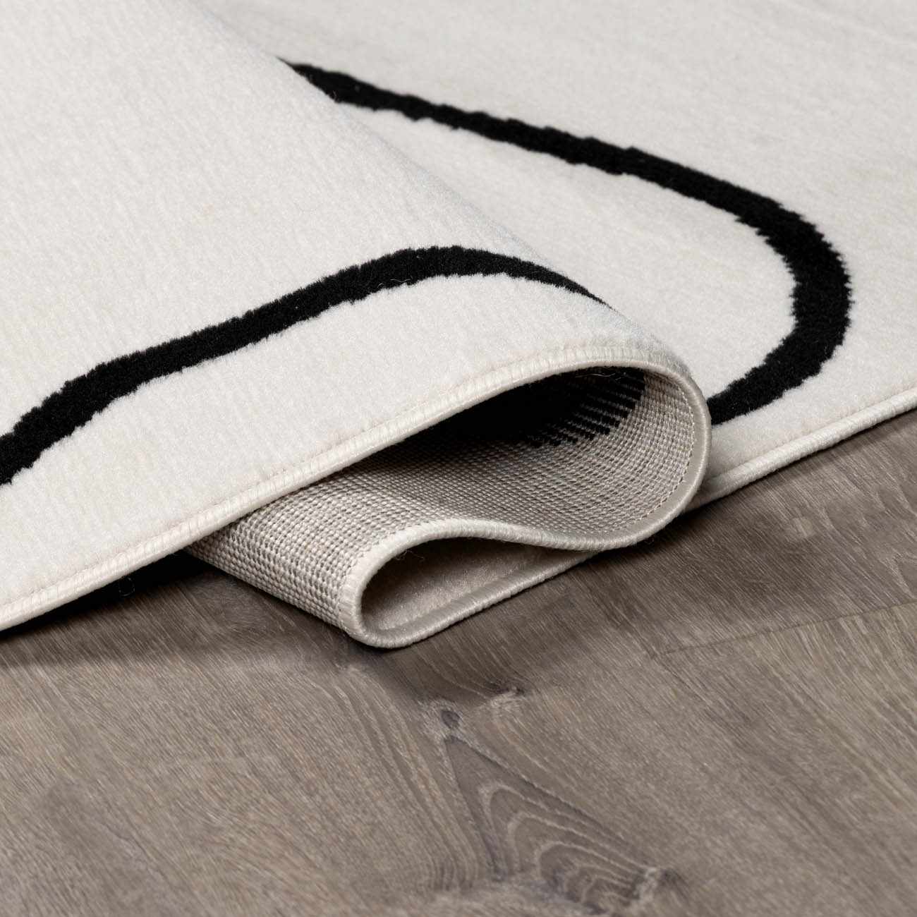 Eilir Modern Low Profile Boho Rug - Ornate Home