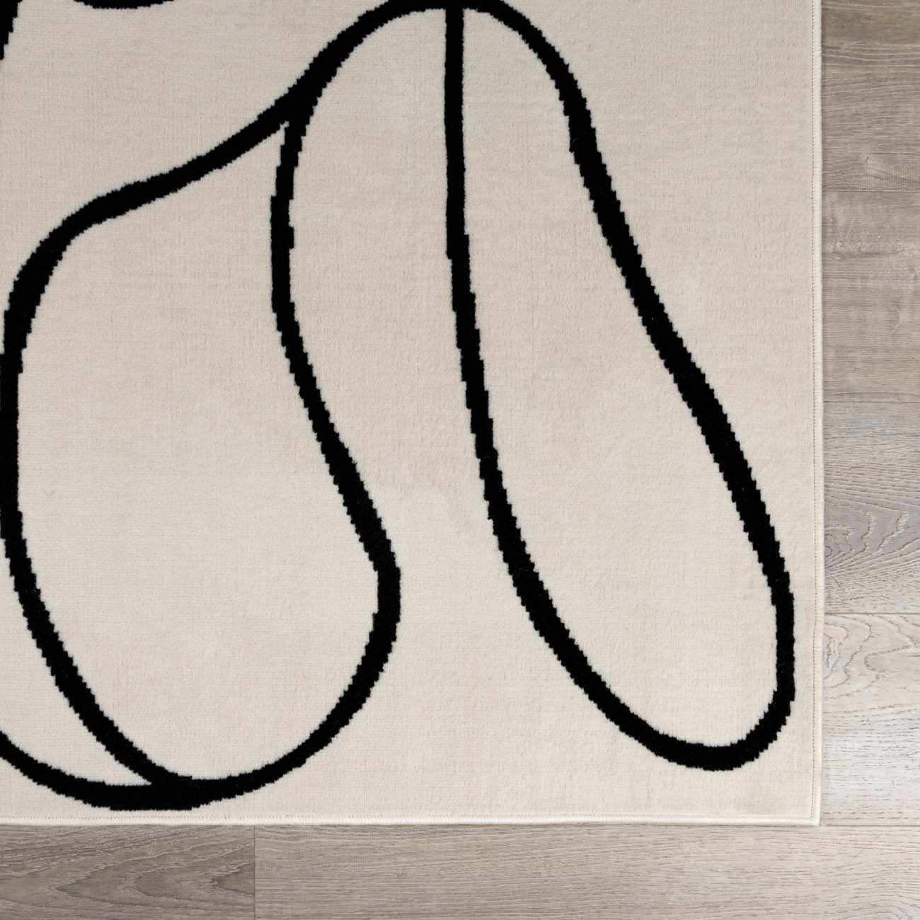Eilir Modern Low Profile Boho Rug - Ornate Home
