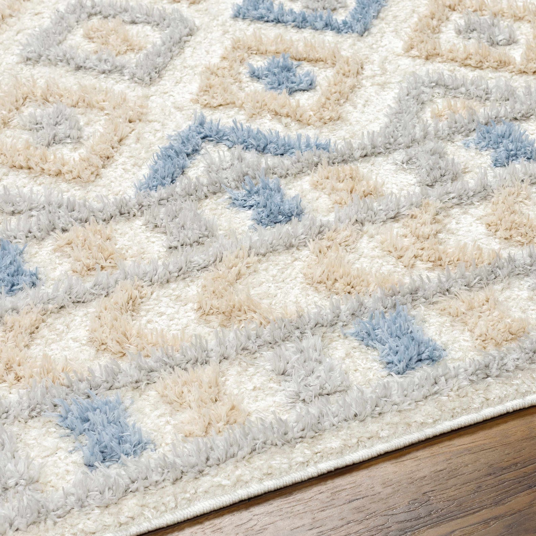 Eivin Pink & Blue Area Rug - Clearance - Ornate Home