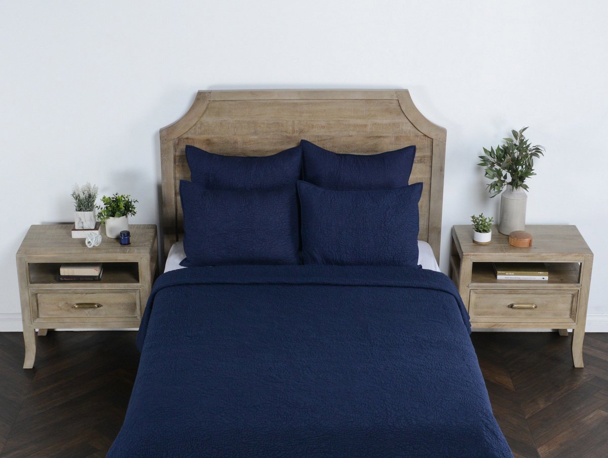 Elara Indigo Quilt Collection - Ornate Home