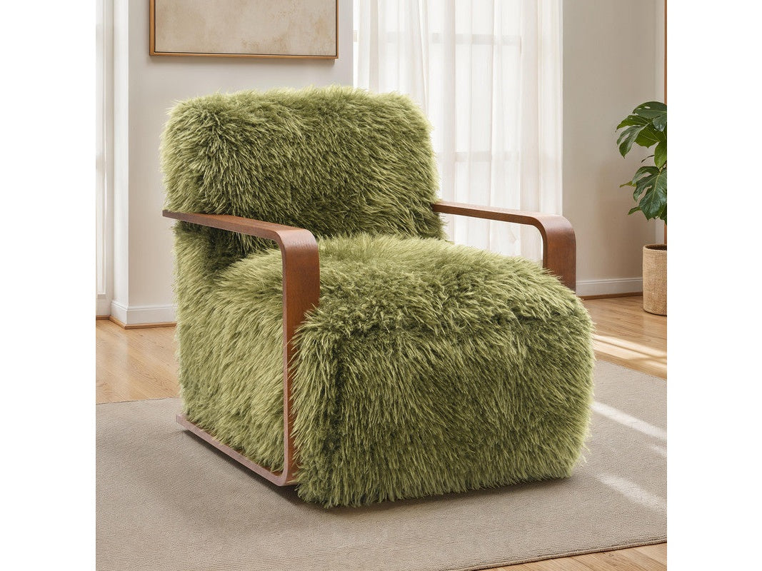 Elardo Green Accent Chair - Ornate Home