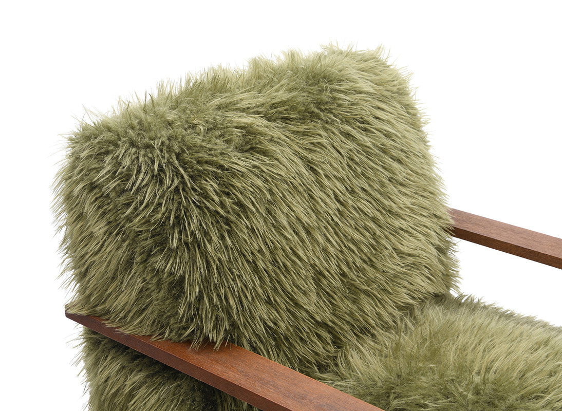 Elardo Green Accent Chair - Ornate Home