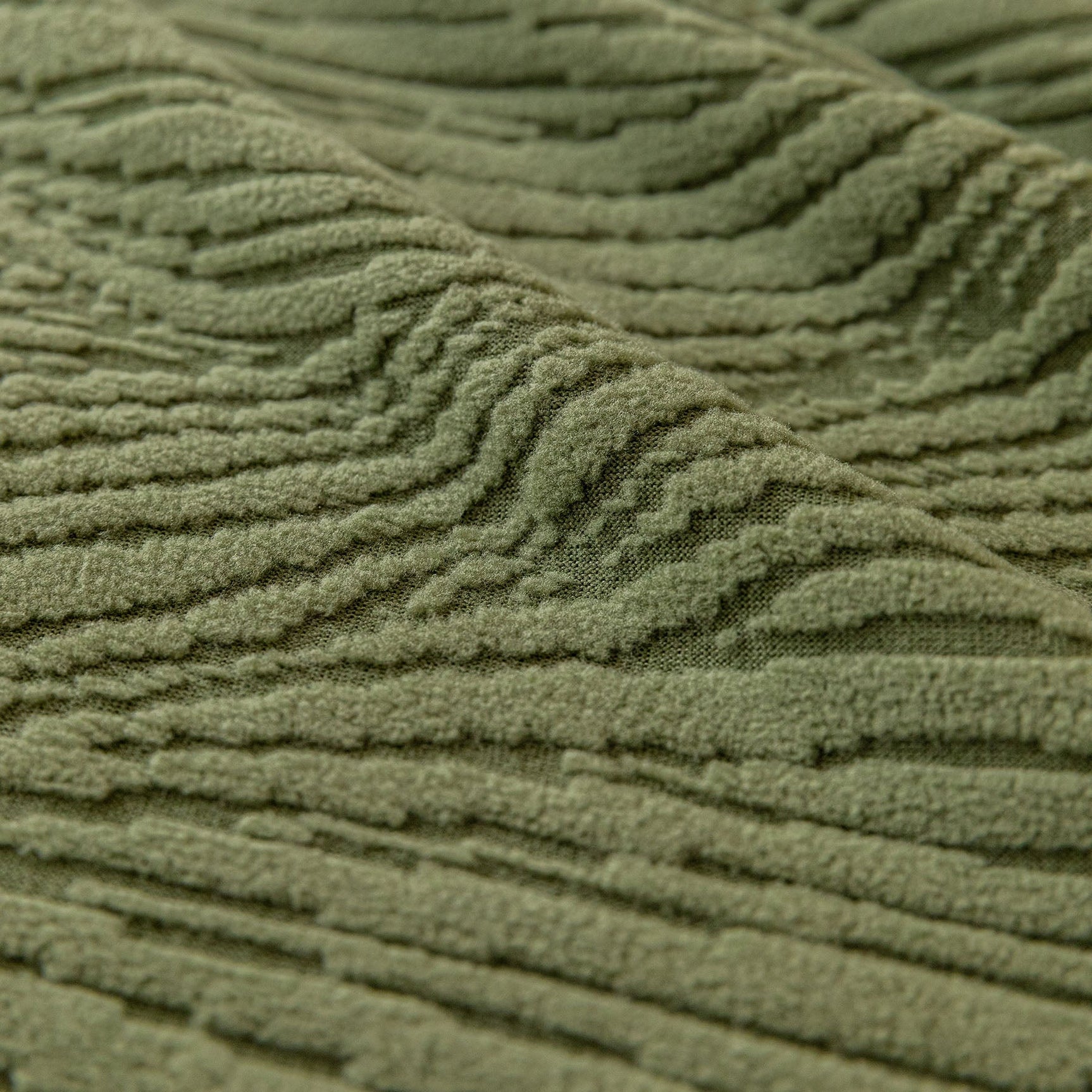Elastic Stretch Sofa Cover Slipcover, Thick Plush Wavy Flowing Texture Couch Cover - Ornate Home