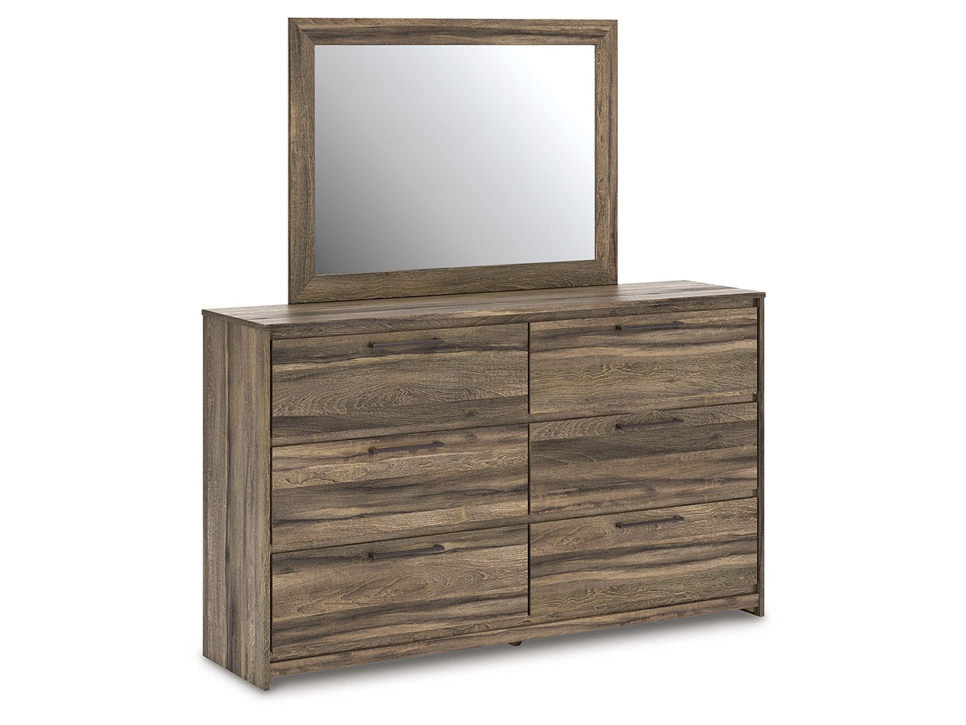 Elbrim Brown Bedroom Mirror - Ornate Home